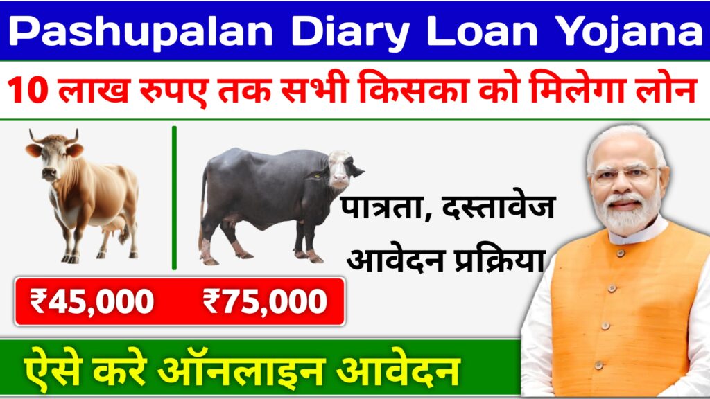 Pashupalan Diary Loan Yojana: पशुपालन डायरी लोन योजना के फॉर्म भरना शुरू